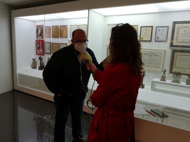 Entrevista a Raphael y Carlos Chamorro desde el Museo de Raphael. Entrevista a Raphael y Carlos Chamorro desde el Museo de Raphael.