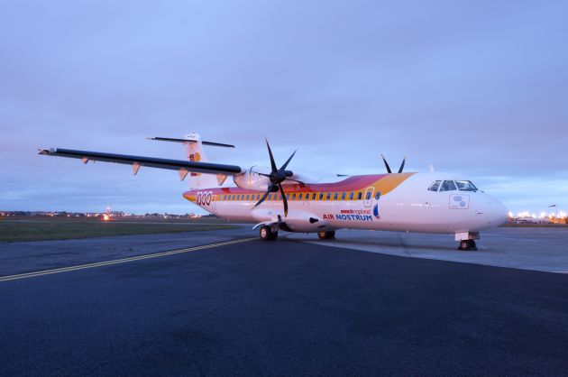 Avión ATR 72-600 de la compañía Air Nostrum Avión ATR 72-600 de la compañía Air Nostrum