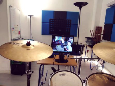 Sala de ensayo de Backstage Academy Córdoba Sala de ensayo de Backstage Academy Córdoba