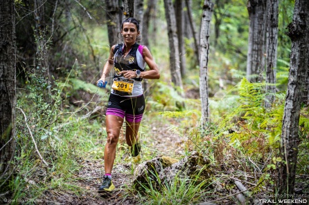 Una participante en la carrera del pasado año Una participante en la carrera del pasado año
