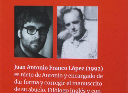 Nieto y abuelo en la reseña sobre el autor del libro, Juan Antonio Franco López Nieto y abuelo en la reseña sobre el autor del libro, Juan Antonio Franco López