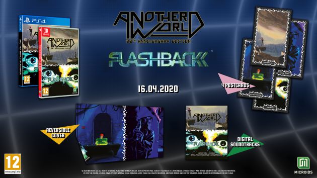 Another World y Flashback, aventuras retro en un pack Another World y Flashback, aventuras retro en un pack