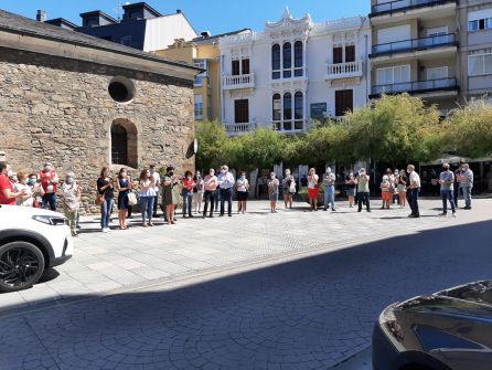 La plaza mayor de Bembibre celebra la concentración La plaza mayor de Bembibre celebra la concentración