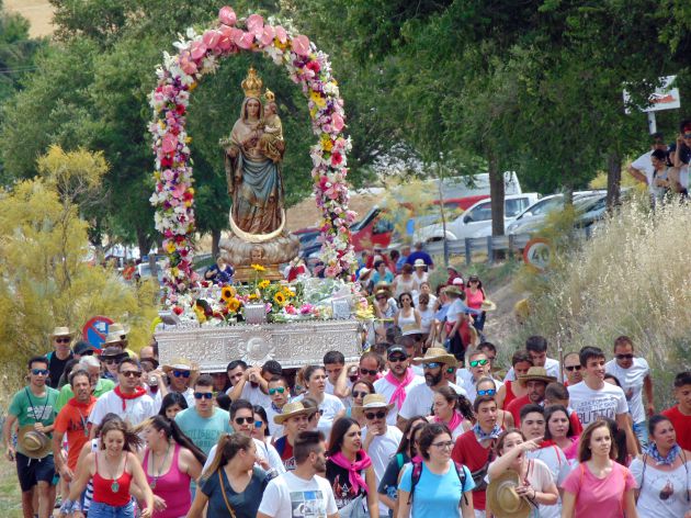 Traslado de la copatrona de Ciudad Real a la ermita de Alarcos Traslado de la copatrona de Ciudad Real a la ermita de Alarcos