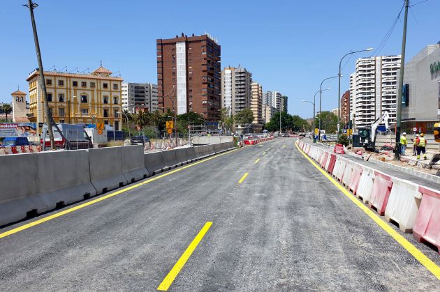 Acceso al puente de Tetuán este jueves Acceso al puente de Tetuán este jueves
