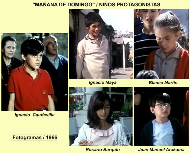 Los niños protagonistas de la película Los niños protagonistas de la película