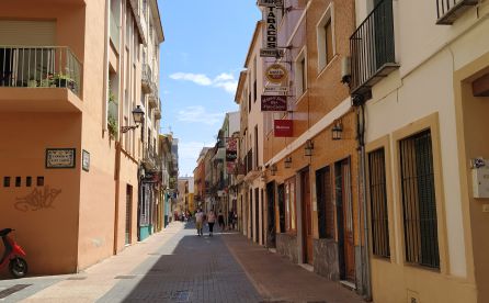 La otra cara de la calle Loreto, ayer 1 de junio. La otra cara de la calle Loreto, ayer 1 de junio.