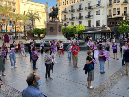 Concentración de la Plataforma en Las Tendillas Concentración de la Plataforma en Las Tendillas
