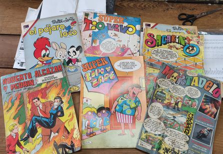 Piezas de colección que conservan en el Kiosco Paredes Piezas de colección que conservan en el Kiosco Paredes