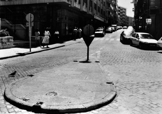 segovia: El parking de Fernández Ladreda segovia: El parking de Fernández Ladreda
