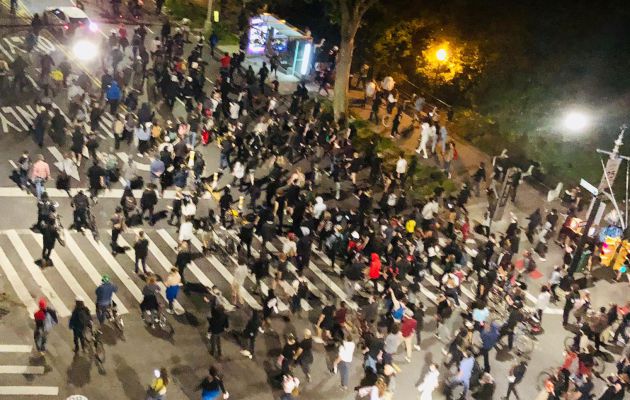 Manifestación contra el racismo en Nueva York Manifestación contra el racismo en Nueva York