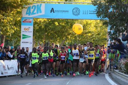 Salida Maratón de Alcalá de Henares Salida Maratón de Alcalá de Henares