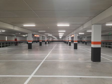 Parking de la estación de Ibarbengoa Parking de la estación de Ibarbengoa