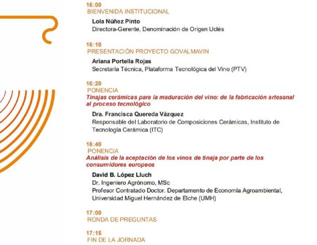 Cartel jornada sobre tinajas Cartel jornada sobre tinajas