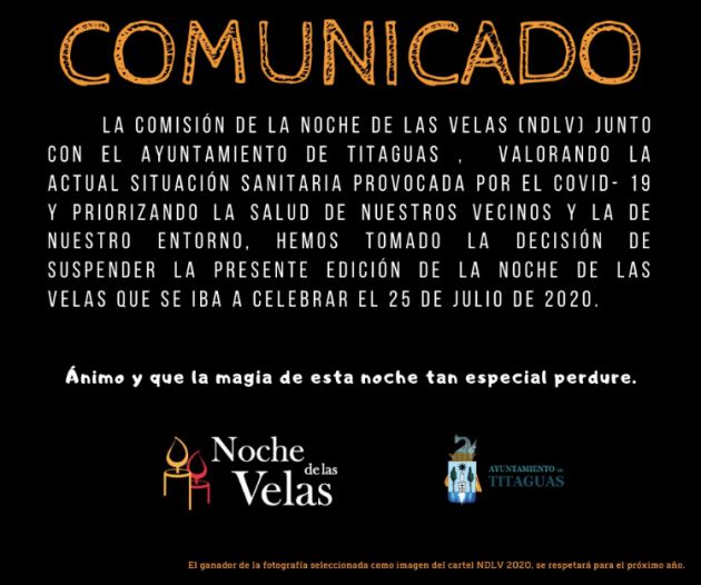Titaguas suspende su Noche de las Velas Titaguas suspende su Noche de las Velas