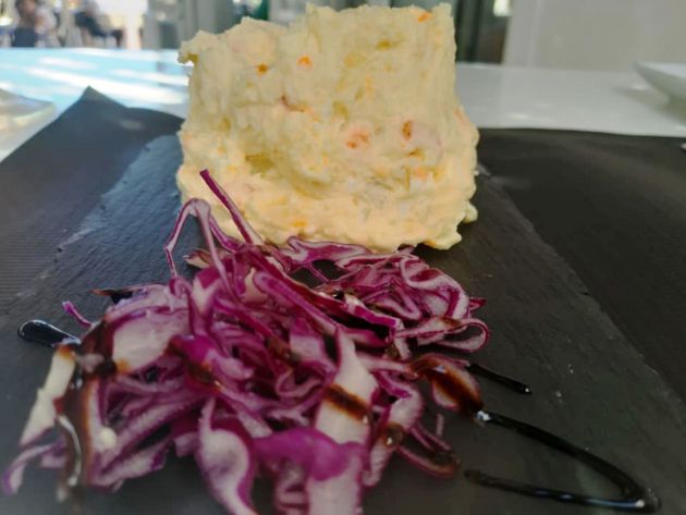 Ensaladilla de langostinos Ensaladilla de langostinos