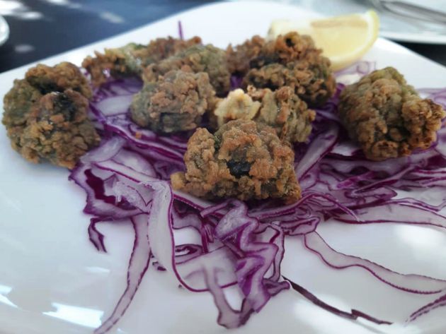 Ortiguillas fritas Ortiguillas fritas