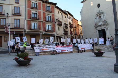 Manifestación en defensa de la sanidad pública en Cuéllar Manifestación en defensa de la sanidad pública en Cuéllar