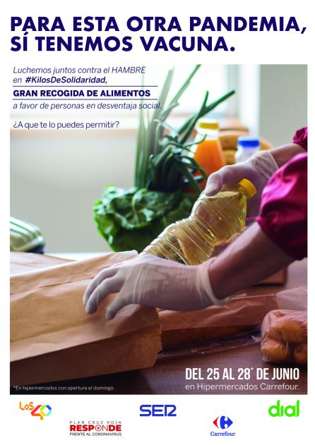 Imagen promocional de la iniciativa solidaria. Imagen promocional de la iniciativa solidaria.