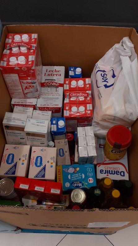 Alimentos recogidos Alimentos recogidos
