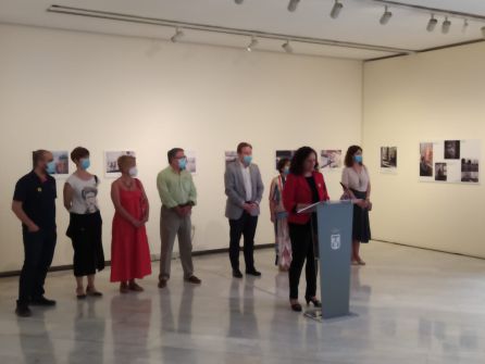 La concejala de Cultura interviene durante la inauguración La concejala de Cultura interviene durante la inauguración