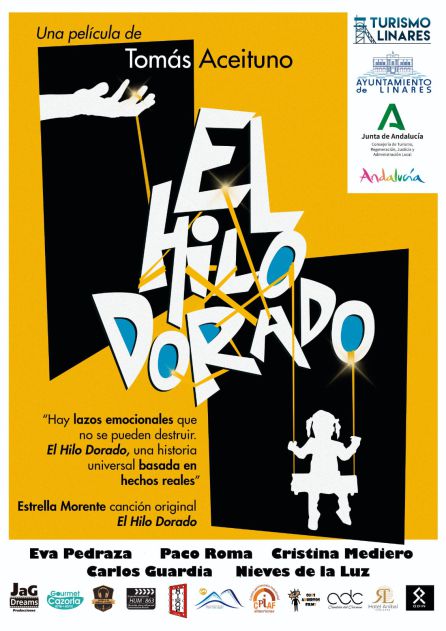 Cartel de la película de Tomás Aceituno que se rodará en Linares Cartel de la película de Tomás Aceituno que se rodará en Linares