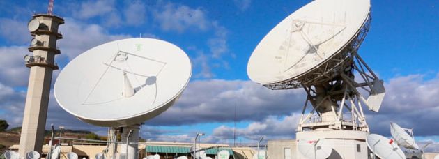 Estación satélites Armuña de Tajuña Estación satélites Armuña de Tajuña
