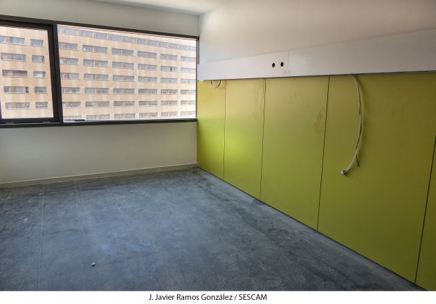 Habitación en la zona de ampliación Habitación en la zona de ampliación