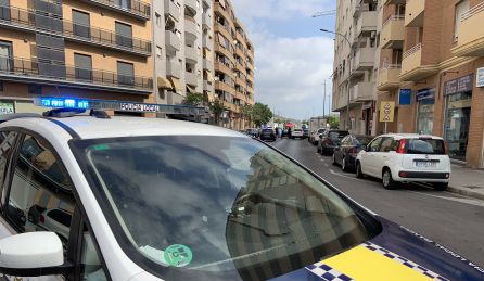 Asistencia a dos personas atropelladas en Gandia Asistencia a dos personas atropelladas en Gandia