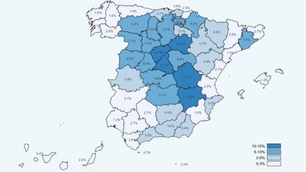 Resultados por provincias del Estudio de Seroprevalencia. Resultados por provincias del Estudio de Seroprevalencia.