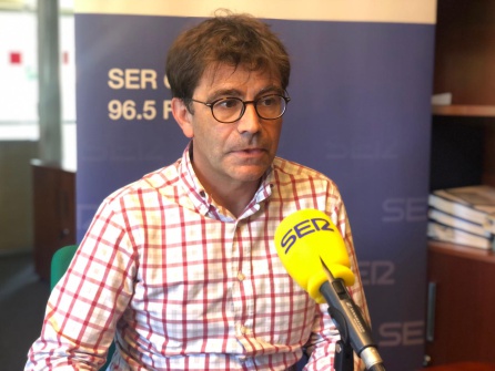 José Sánchez, alcalde de Cabrales, durante el programa. José Sánchez, alcalde de Cabrales, durante el programa.