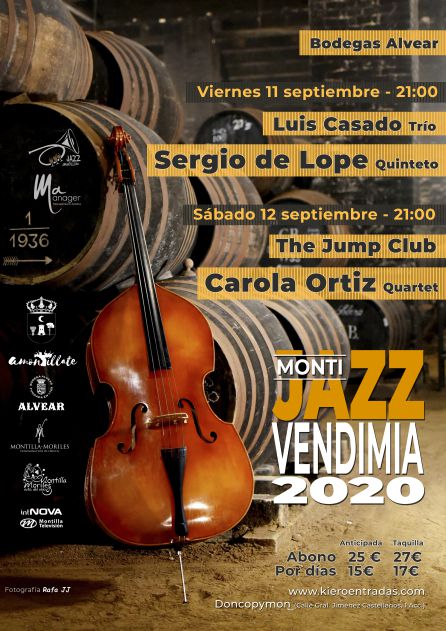 Cartel del Montijazz 2020 Cartel del Montijazz 2020