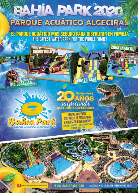Cartel promocional de Bahía Park en esta temporada 2020 Cartel promocional de Bahía Park en esta temporada 2020