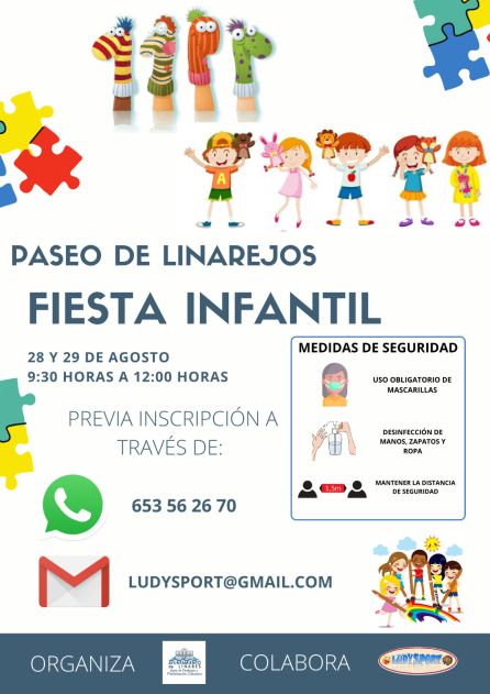 Cartel anunciador de las actividades infantiles Cartel anunciador de las actividades infantiles