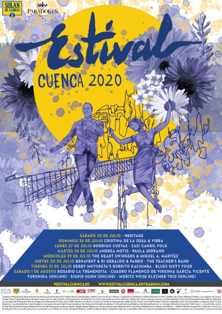 Cartel de Estival Cuenca 2020. Cartel de Estival Cuenca 2020.