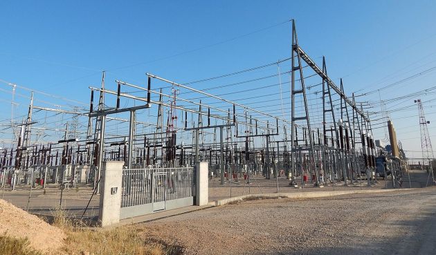 Estación eléctrica de Olmedilla de Alarcón. Estación eléctrica de Olmedilla de Alarcón.