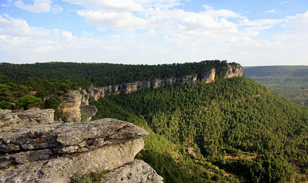 Mirador del Tío Cogote en Las Majadas. Mirador del Tío Cogote en Las Majadas.