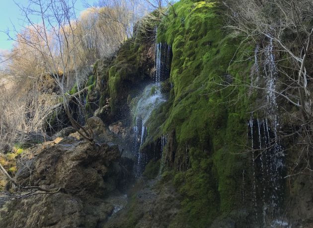 Nacimiento del río Cuervo. Nacimiento del río Cuervo.