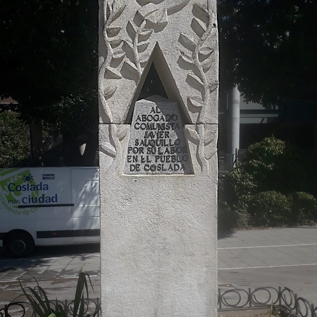 Monumento a Francisco Javier Sauquillo y Abogados de Atocha en Coslada Monumento a Francisco Javier Sauquillo y Abogados de Atocha en Coslada