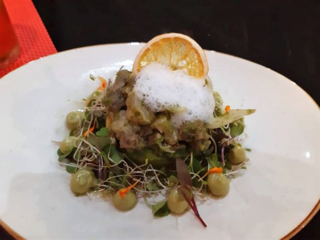 Ceviche de atún Ceviche de atún