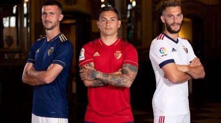 Nuevas equipaciones de Osasuna Nuevas equipaciones de Osasuna