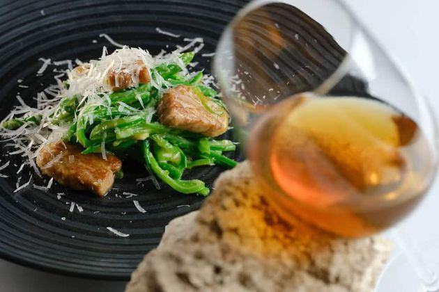 Uno de los platos que se ofrecen en la carta de La Carboná Uno de los platos que se ofrecen en la carta de La Carboná