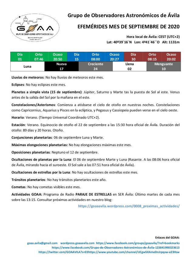 Efemerides Efemerides