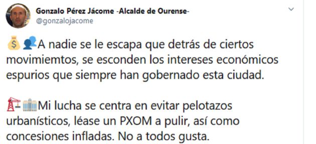 El regidor se remite a sus publicaciones en redes sociales El regidor se remite a sus publicaciones en redes sociales