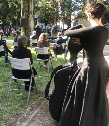 La chelista, Laura Núñez La chelista, Laura Núñez