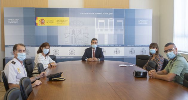 Reunión de la nueva Subdelegada con responsable Policía Nacional y Guardia Civil Reunión de la nueva Subdelegada con responsable Policía Nacional y Guardia Civil