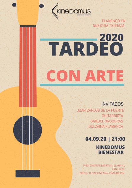 Cartel anunciador de la actuación en Kinedomus Cartel anunciador de la actuación en Kinedomus