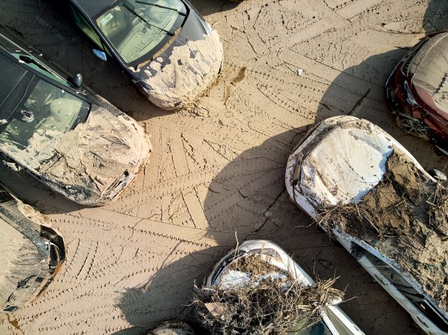 Coches dañados por la DANA de 2019 en Orihuela Coches dañados por la DANA de 2019 en Orihuela