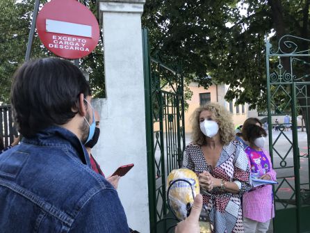 Un padre se queja ante la directora del Valentín García Yebra de la "falta de garantías de seguridad" en el protocolo de la Junta Un padre se queja ante la directora del Valentín García Yebra de la "falta de garantías de seguridad" en el protocolo de la Junta