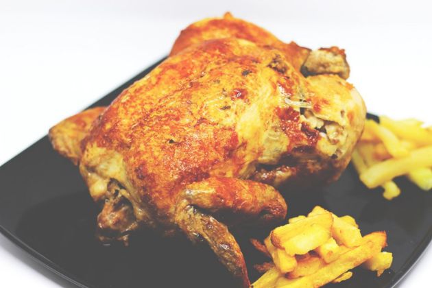 Pollo asado con patatas de Ranabe Pollo asado con patatas de Ranabe